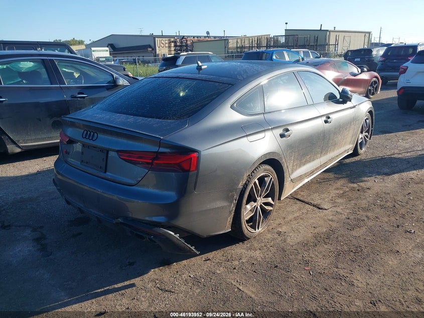 Vin: waub4cf54ma048664, lot: 46693836, audi s5 sportback prestige tfsi quattro tiptronic 20214