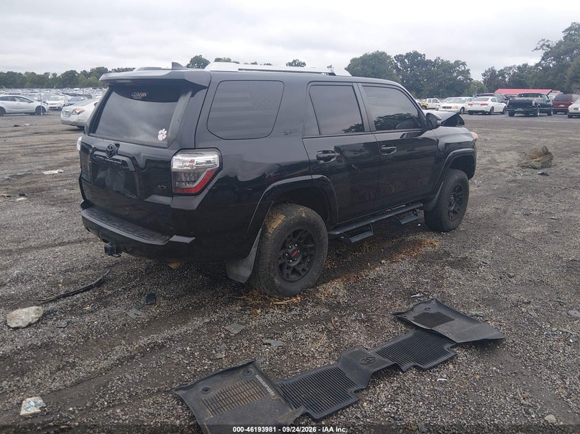 Vin: jtebu5jr5j5573239, lot: 46693865, toyota 4runner sr5 premium 20184