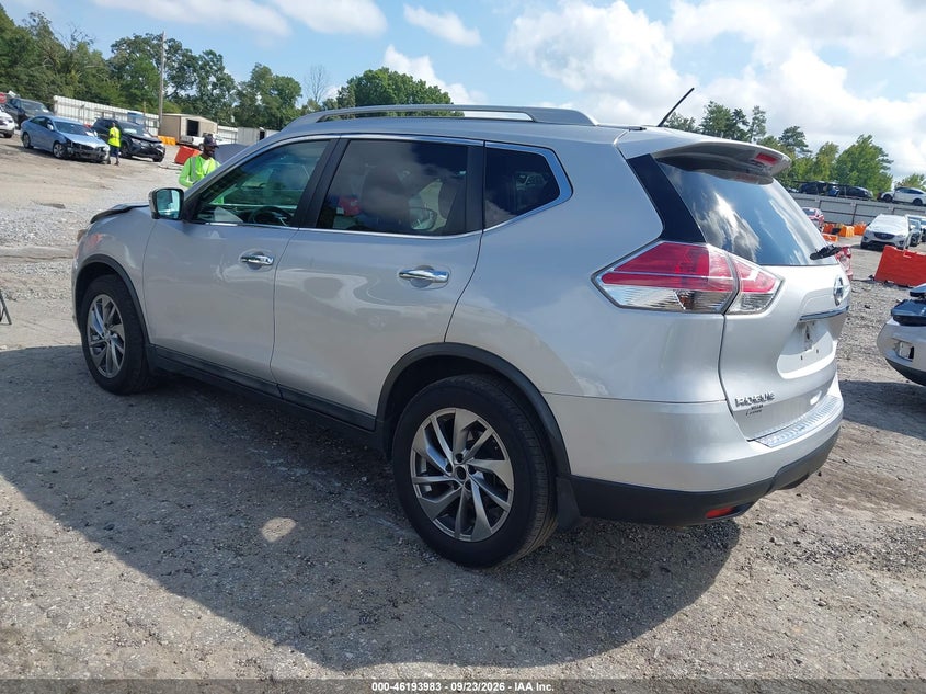 Vin: 5n1at2mt1fc881564, lot: 46693867, nissan rogue sl 20153