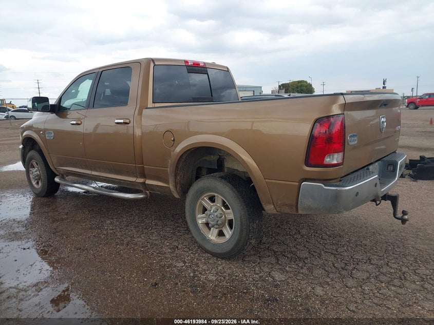 Vin: 3c6ud5gl2cg134745, lot: 46693868, ram 2500 laramie longhorn 20123