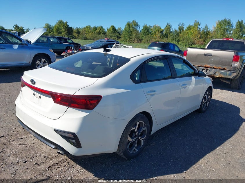 Vin: 3kpf24ad3ke122116, lot: 46693883, kia forte lxs 20194