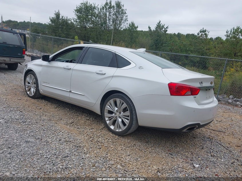 Vin: 2g1145s36g9117930, lot: 46693885, chevrolet impala ltz 20163