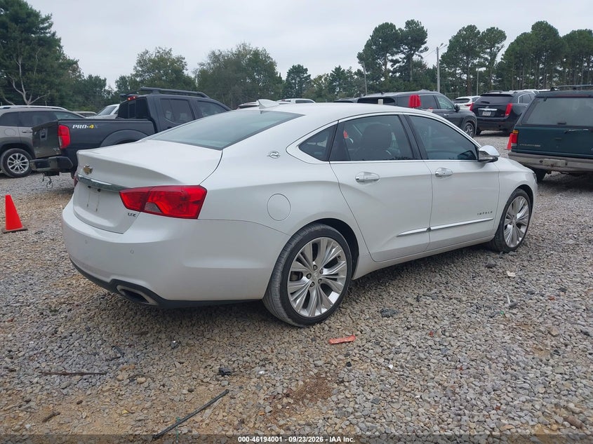Vin: 2g1145s36g9117930, lot: 46693885, chevrolet impala ltz 20164