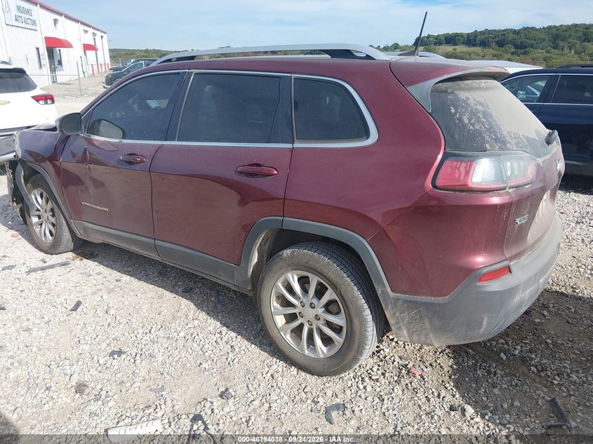 Vin: 1c4pjlcb7kd222847, lot: 46693922, jeep cherokee latitude fwd 20193