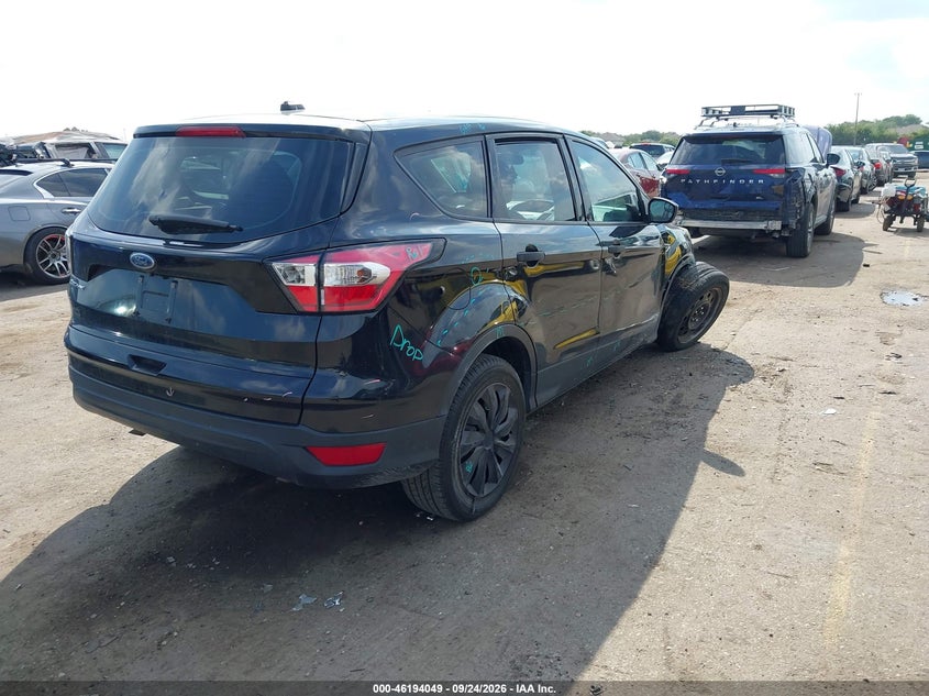 Vin: 1fmcu0f72huc95141, lot: 46693933, ford escape s 20174