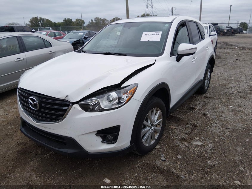 Vin: jm3ke4cyxg0839240, lot: 46693938, mazda cx-5 touring 20162