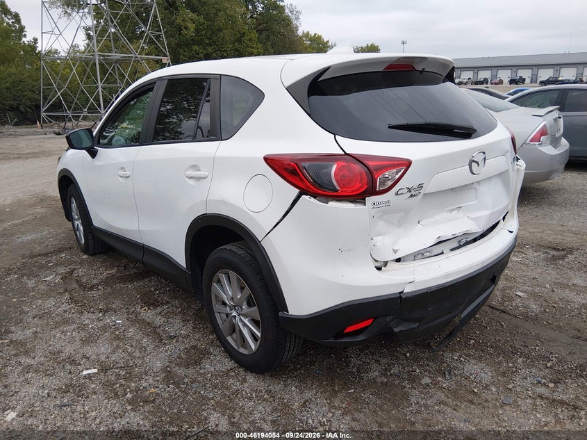 Vin: jm3ke4cyxg0839240, lot: 46693938, mazda cx-5 touring 20163