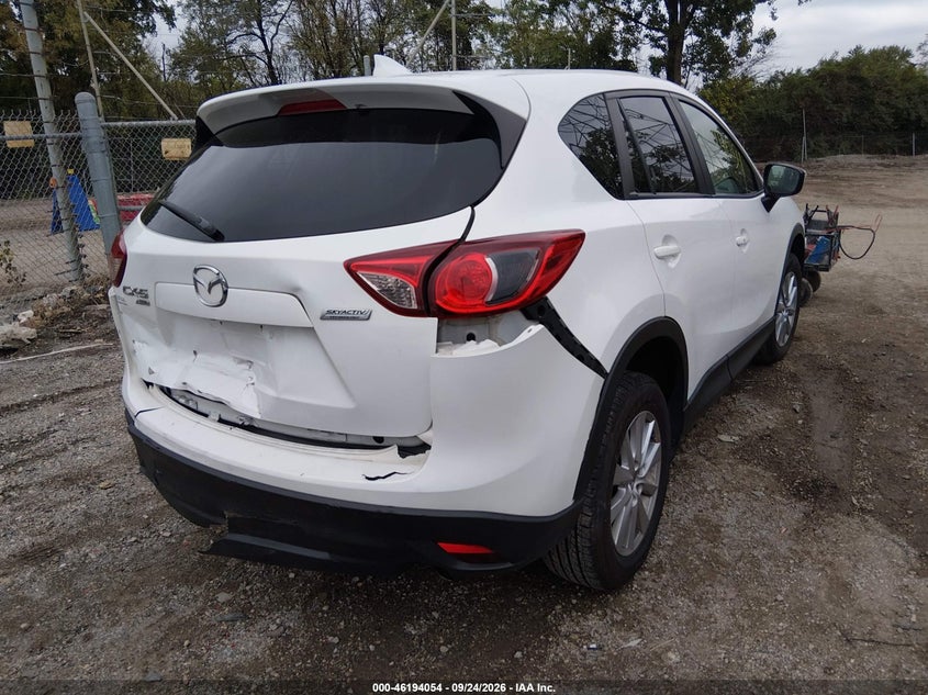Vin: jm3ke4cyxg0839240, lot: 46693938, mazda cx-5 touring 20164