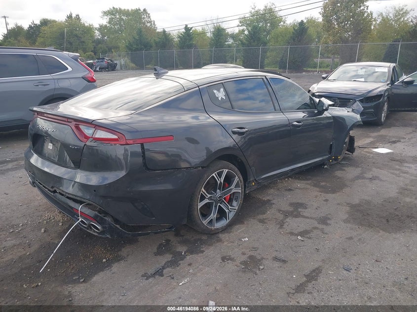 Vin: knae45lc1m6098078, lot: 46693970, kia stinger gt1 20214