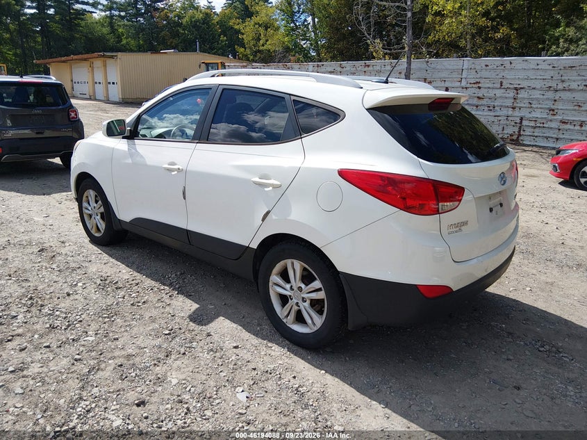 Vin: km8jucac4cu541743, lot: 46693972, hyundai tucson gls 20123