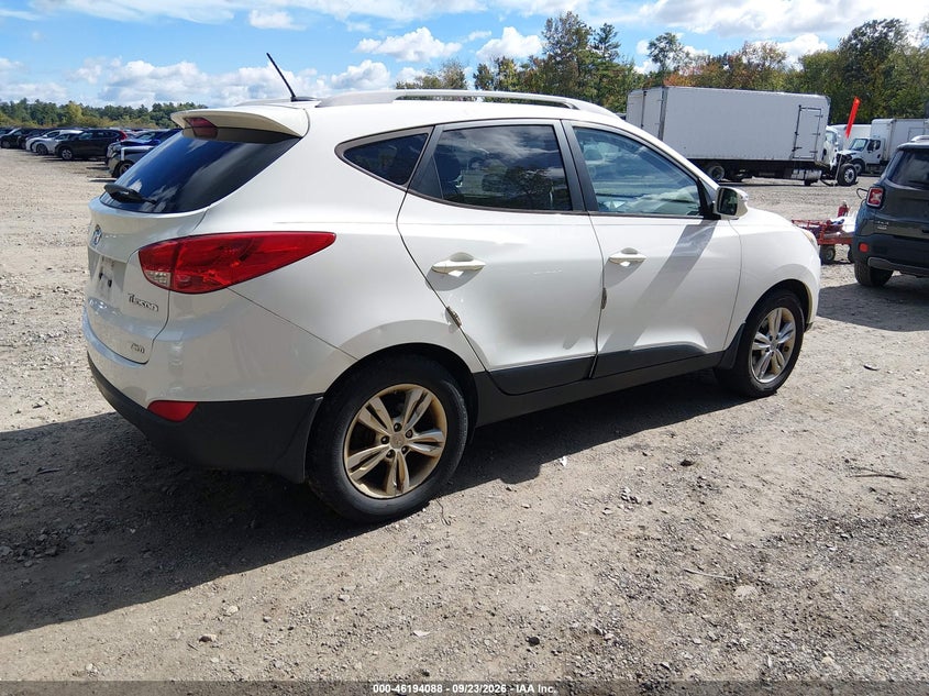 Vin: km8jucac4cu541743, lot: 46693972, hyundai tucson gls 20124