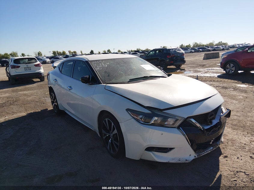 Vin: 1n4aa6ap0jc403854, lot: 46694014, nissan maxima 3.5 sv 20181