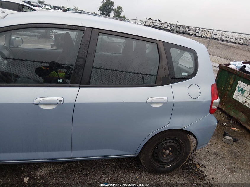 HONDA FIT 2008 VIN JHMGD384X8S019651