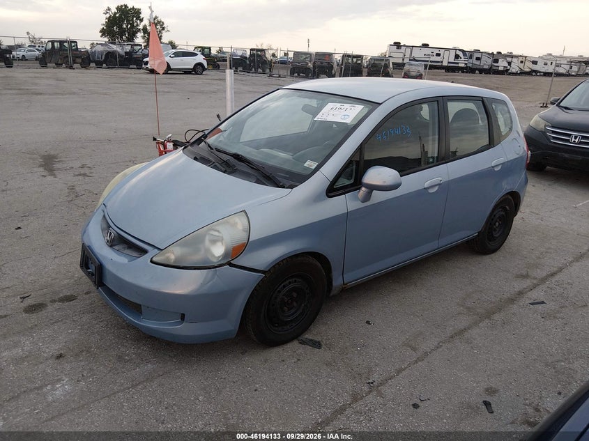 HONDA FIT 2008 VIN JHMGD384X8S019651