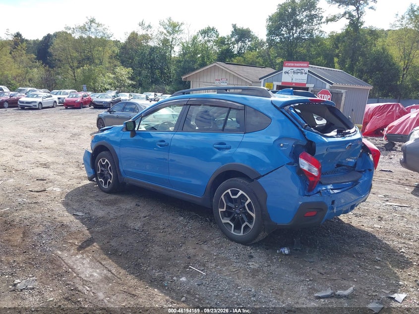 Vin: jf2gpadc1g8297832, lot: 46694043, subaru crosstrek premium 20163