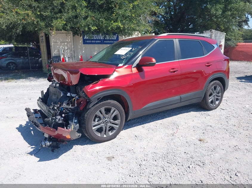 Vin: kndeu2aa4p7387554, lot: 46694047, kia seltos s 20232