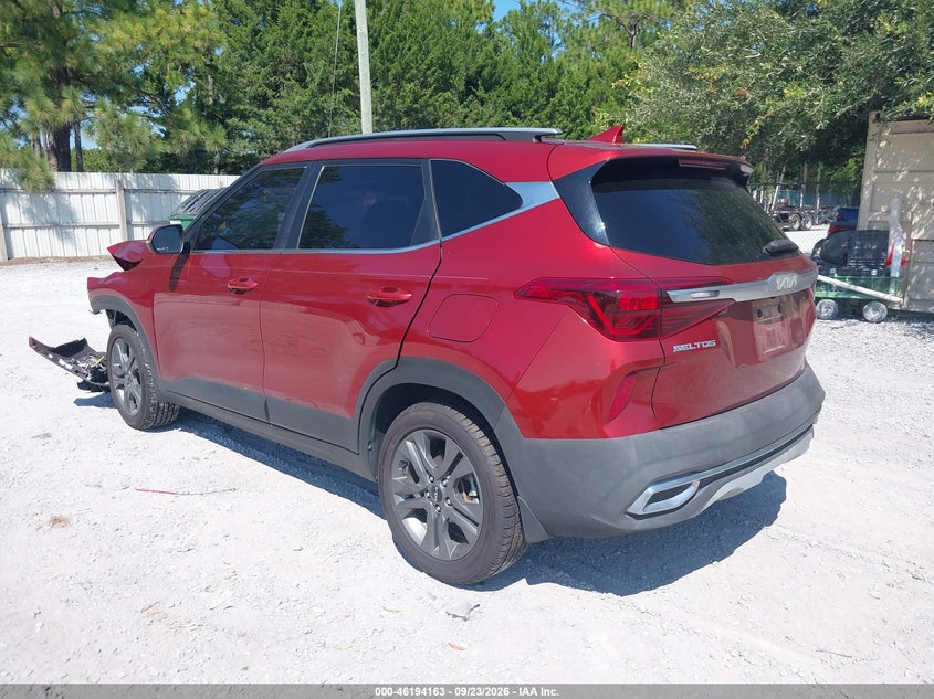 Vin: kndeu2aa4p7387554, lot: 46694047, kia seltos s 20233