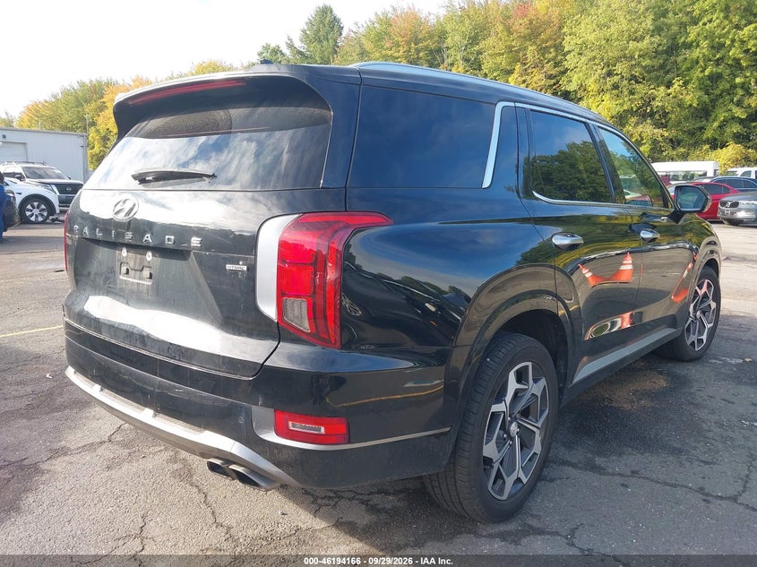 Vin: km8r7dhe3nu463756, lot: 46694050, hyundai palisade calligraphy 20224