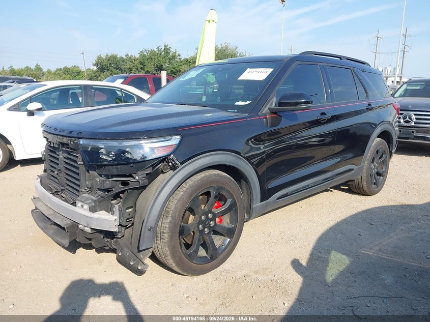 Vin: 1fm5k8gc0mga02483, lot: 46694052, ford explorer st 20212