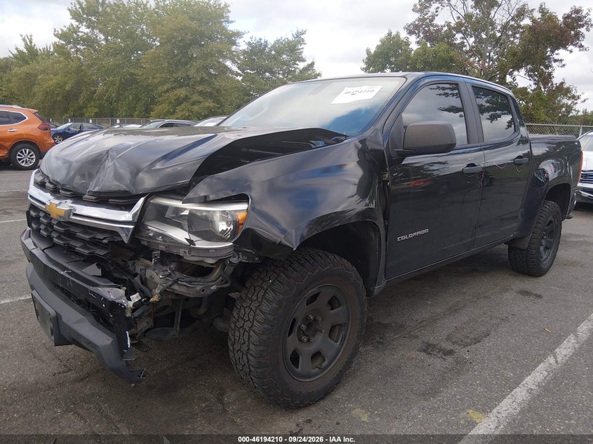 Vin: 1gcgsbeaxm1152406, lot: 46694094, chevrolet colorado 2wd  short box wt 20212