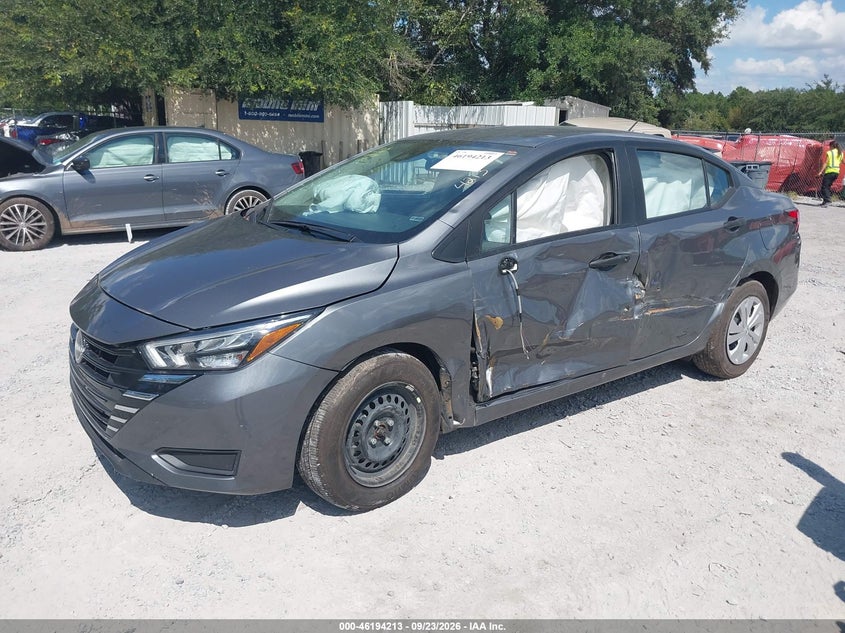 Vin: 3n1cn8dv9sl836109, lot: 46694096, nissan versa 1.6 s 20252