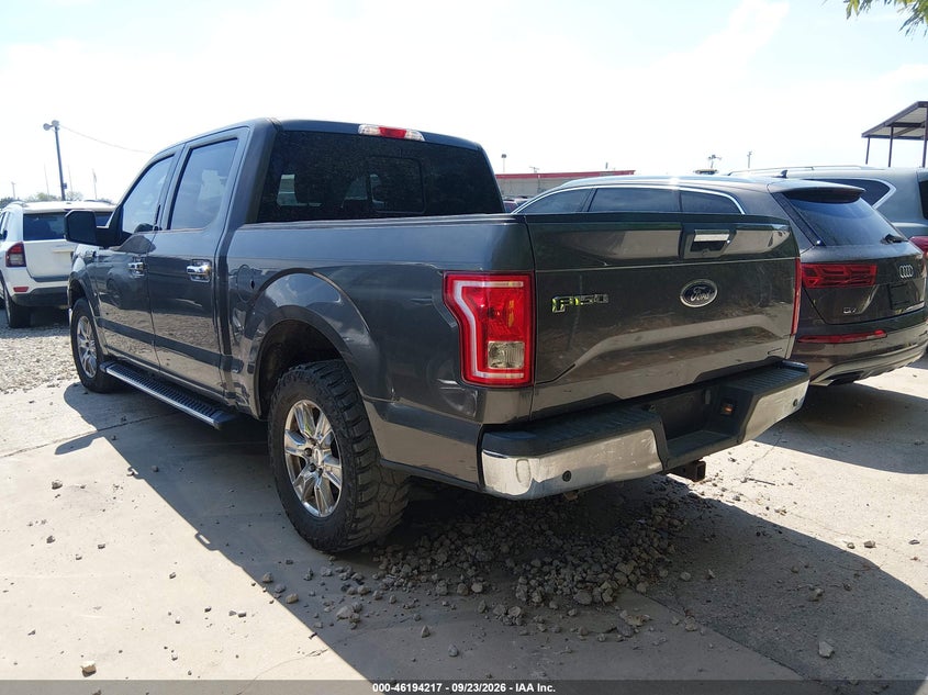 Vin: 1ftew1cp1gkf18006, lot: 46694101, ford f-150 xlt 20163