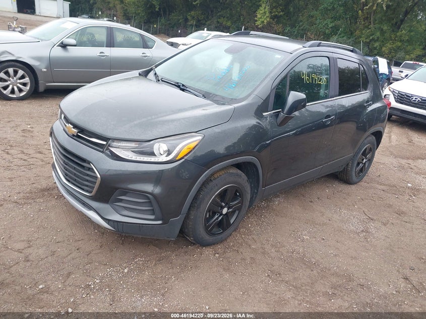 Vin: 3gncjlsb8ll204568, lot: 46694104, chevrolet trax fwd lt 20202