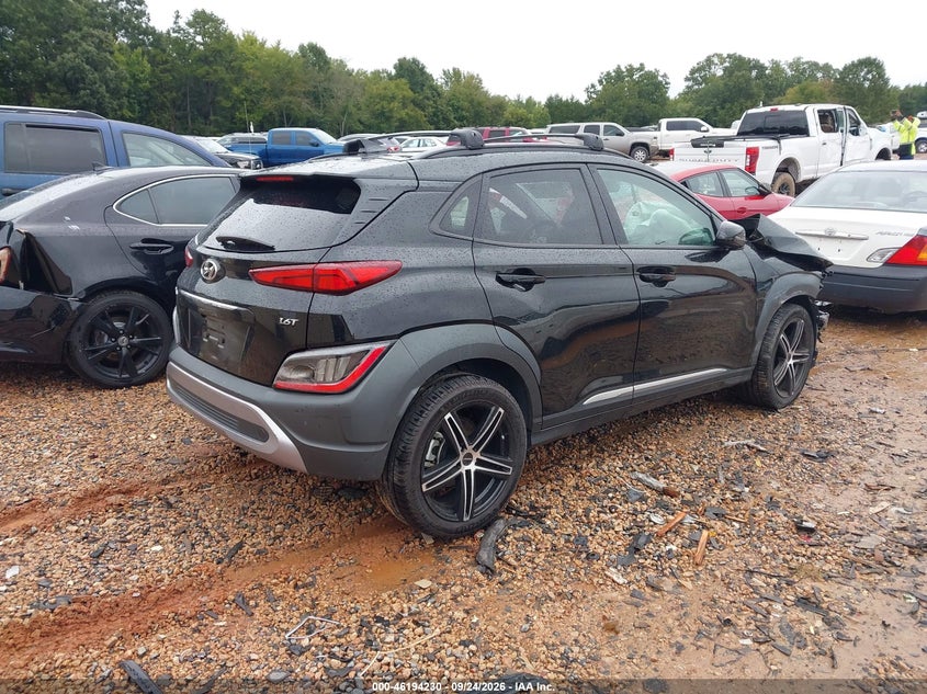 Vin: km8k53a34pu975989, lot: 46694114, hyundai kona limited 20234
