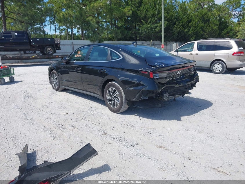 Vin: kmhl24jj2ta167475, lot: 46694130, hyundai sonata hybrid blue 20263