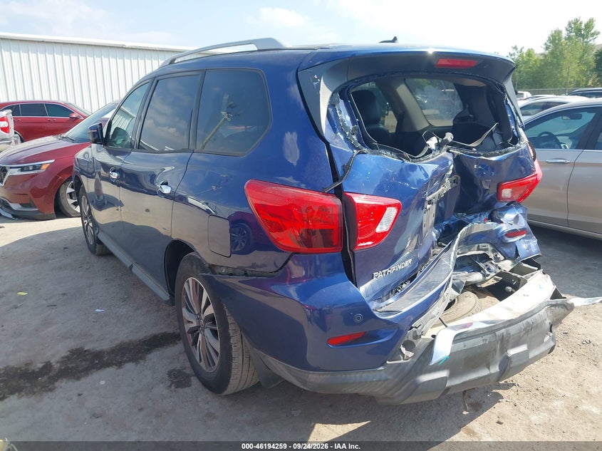Vin: 5n1dr2mn6hc636274, lot: 46694143, nissan pathfinder sl 20173