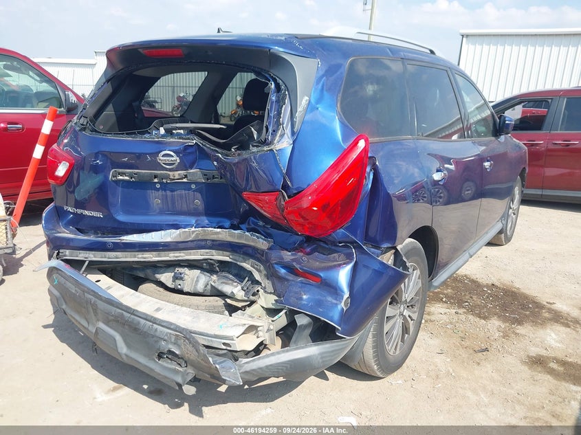 Vin: 5n1dr2mn6hc636274, lot: 46694143, nissan pathfinder sl 20174