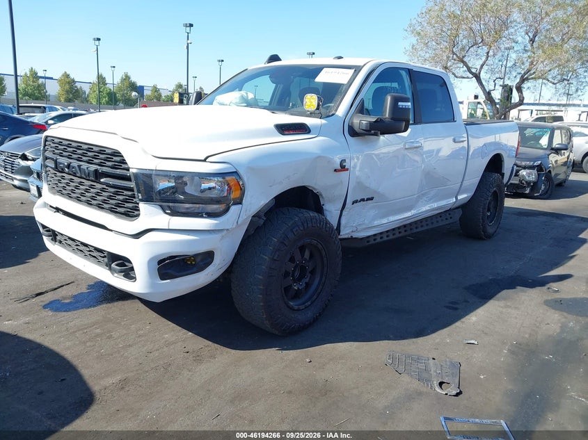 Vin: 3c6ur5dl7rg131967, lot: 46694150, ram 2500 big horn  4x4 6'4 box 20242