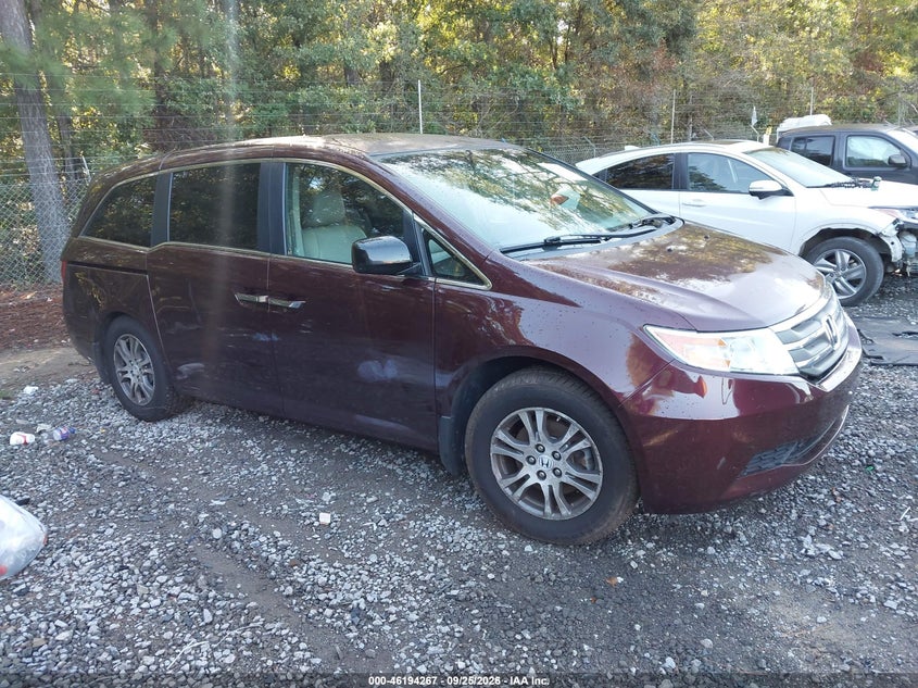 Vin: 5fnrl5h67cb070587, lot: 46694151, honda odyssey ex-l 2012 img_1