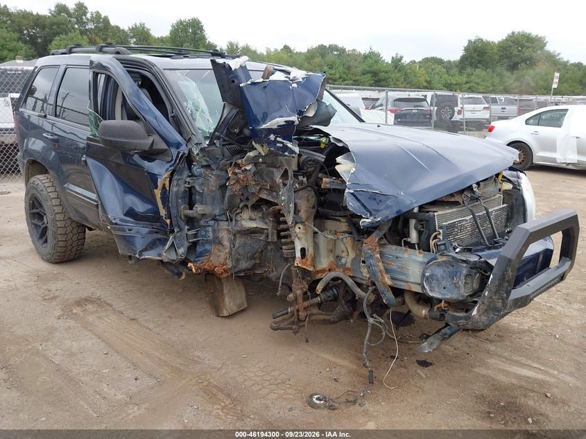 JEEP GRAND CHEROKEE 2005 VIN 1J4HR58N25C602047