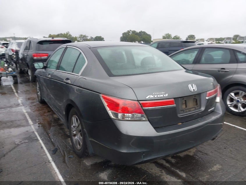 Vin: 1hgcp2f6xca106309, lot: 46694190, honda accord 2.4 se 20123