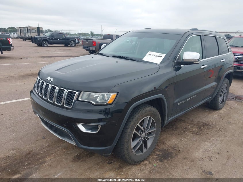 2017 Jeep Grand Cherokee Limited 4X4, Right Side, IAAI, VIN 1C4RJFBG1HC964599 — photo 2