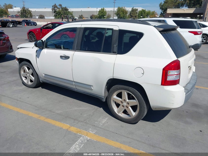 JEEP COMPASS 2007 VIN 1J8FT57W77D222975