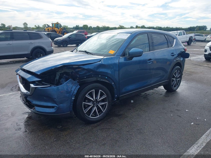 Vin: jm3kfbdm8j0428195, lot: 46694210, mazda cx-5 grand touring 20182