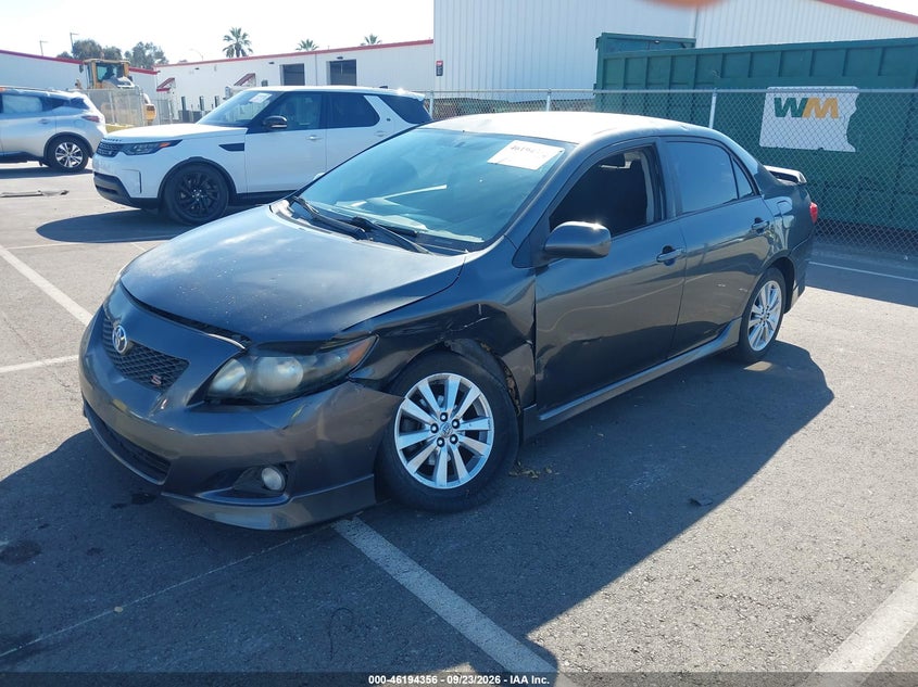 Vin: 1nxbu4ee8az308967, lot: 46694241, toyota corolla s 20102