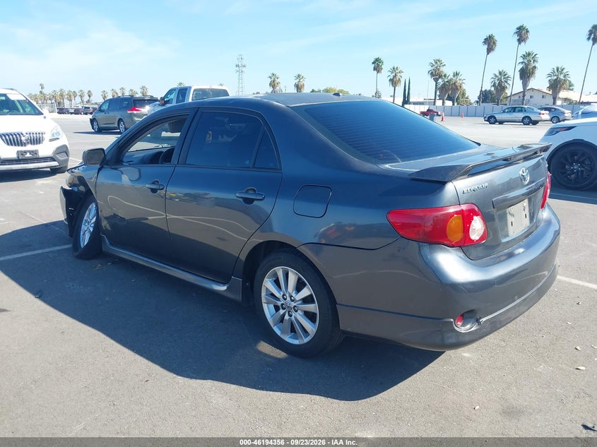 Vin: 1nxbu4ee8az308967, lot: 46694241, toyota corolla s 20103