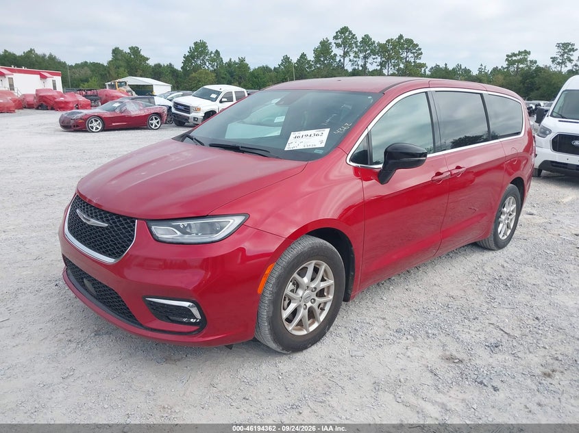 Vin: 2c4rc1bg7sr541618, lot: 46694246, chrysler pacifica select 20252