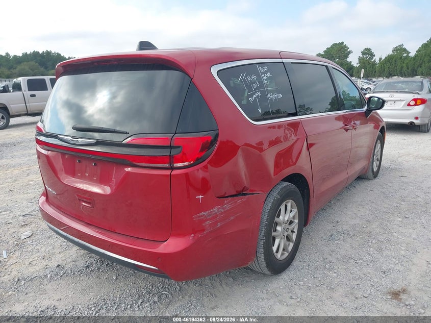 Vin: 2c4rc1bg7sr541618, lot: 46694246, chrysler pacifica select 20254