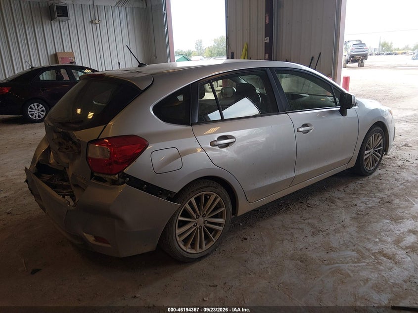 Vin: jf1gpad60ch234763, lot: 46694251, subaru impreza 2.0i premium 20124