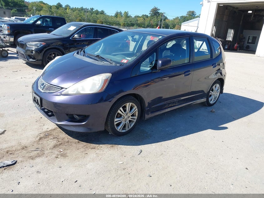 Vin: jhmge8h49ac029338, lot: 46694255, honda fit sport 20102