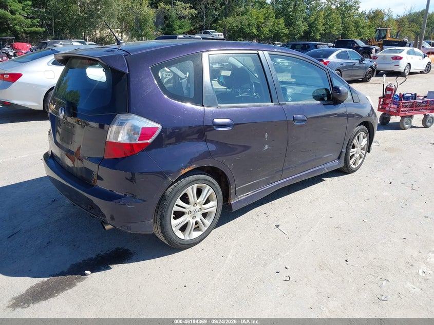 Vin: jhmge8h49ac029338, lot: 46694255, honda fit sport 20104