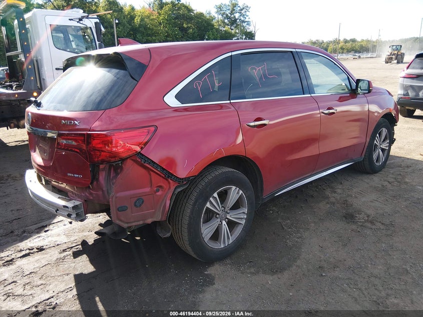 Vin: 5j8yd4h35ll057652, lot: 46694288, acura mdx standard 20204