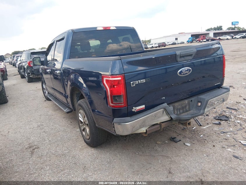 Vin: 1ftew1cf2gke11795, lot: 46694293, ford f-150 xlt 20163