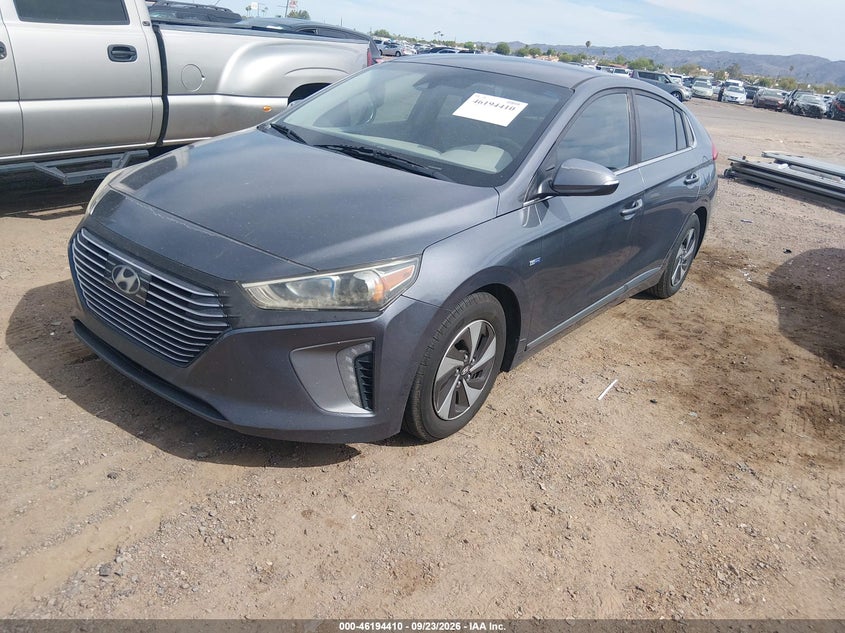 Vin: kmhc75lc7ku131820, lot: 46694294, hyundai ioniq hybrid sel 20192
