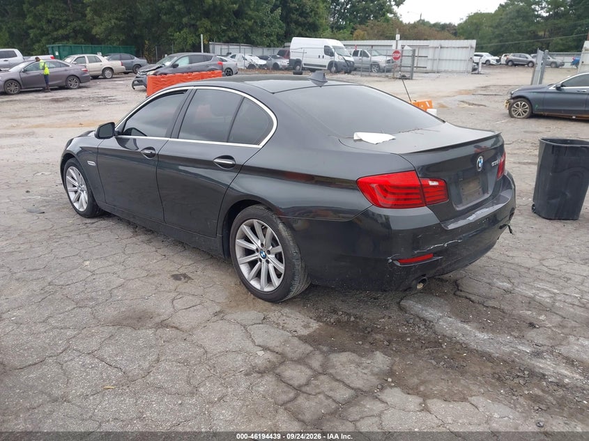 Vin: wba5b1c52ed478043, lot: 46694323, bmw 535i 20143