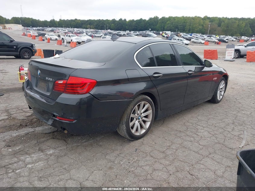 Vin: wba5b1c52ed478043, lot: 46694323, bmw 535i 20144